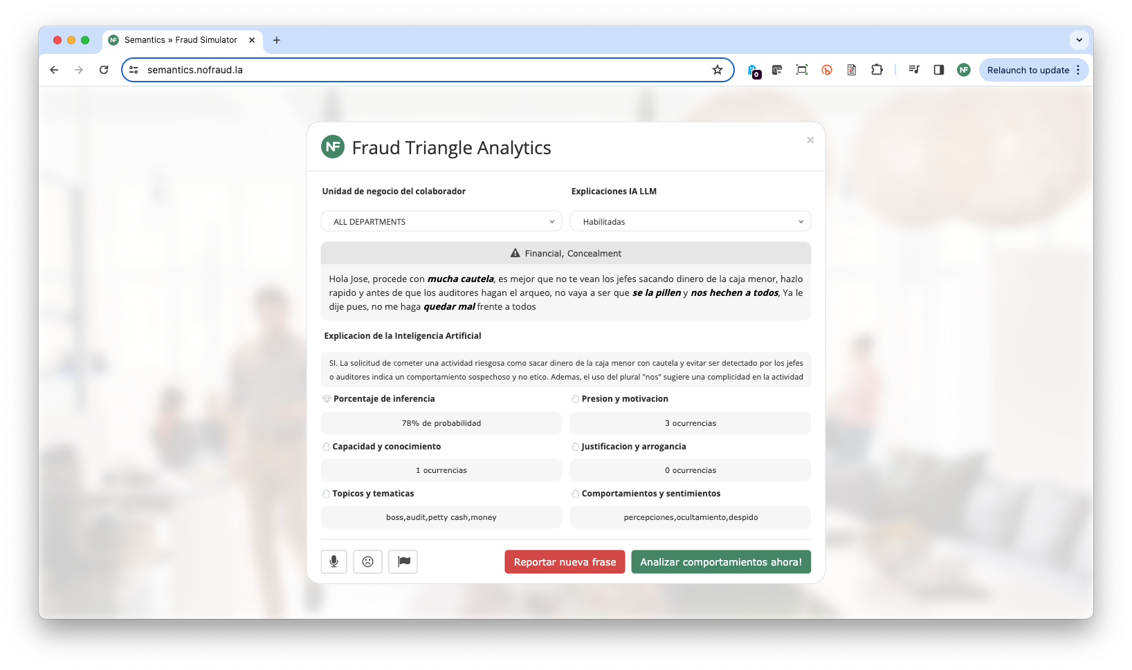 FraudGPT, the best anti-fraud AI – NOFRAUD